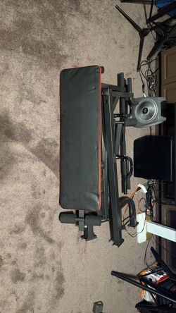 Exercise bench brand new unassembled