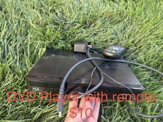DVD player with remote
