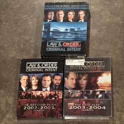 Law & Order (the first, second and fifth year)