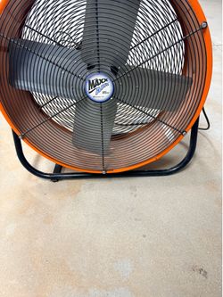 Maxx Air Ventamatic High Velocity Industrial Drum Floor Fan
