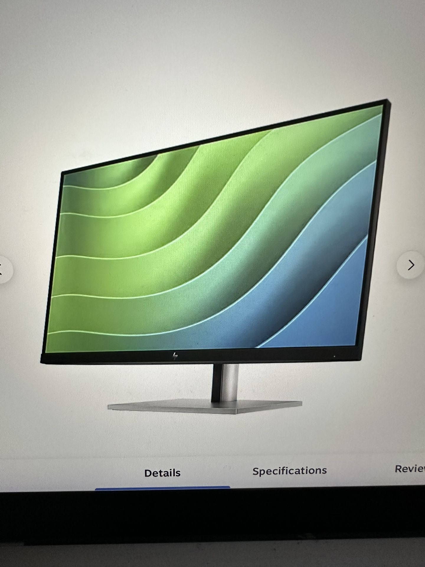 2 X hp 27 Inch Monitors - New