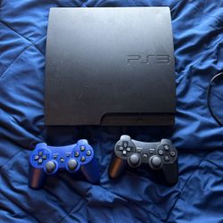 PS3 With Games And Controllers (not original controllers)