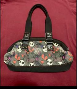 Disneys Nightmare Before Christmas Bowler Purse