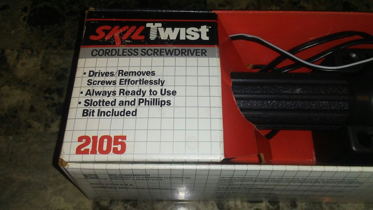 Cordless Screwdriver