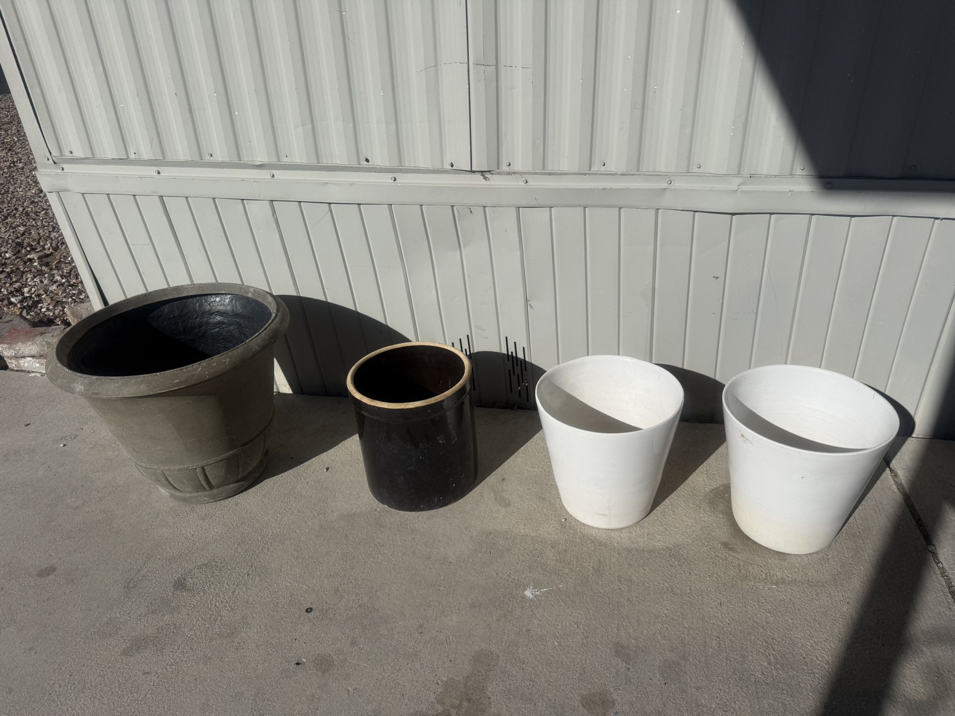 Garden plant Pots - 10 Each