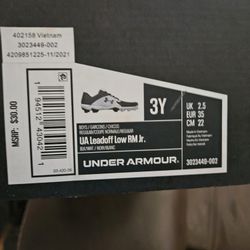 Kids 3Y Baseball Cleats, Used 