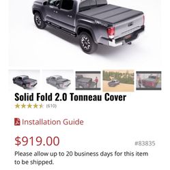 TONNEAU COVER LONG BED