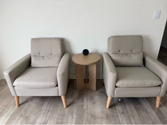 Armchairs or accent chair set