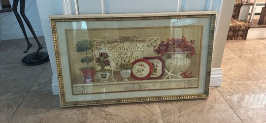 Home Goods Floral French Art