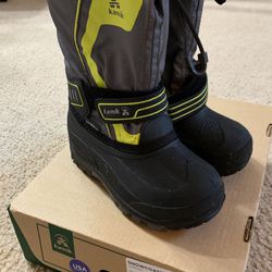 Kid’s Kamik Snow Boots (waterproof) US12, EUR30