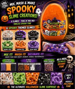 Compound Kings Halloween Slime Egg Kit