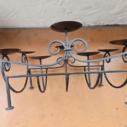 Decorative Wrought Iron Candelabra