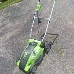 Greenworks 10 Amp 16" Corded Lawn Mower