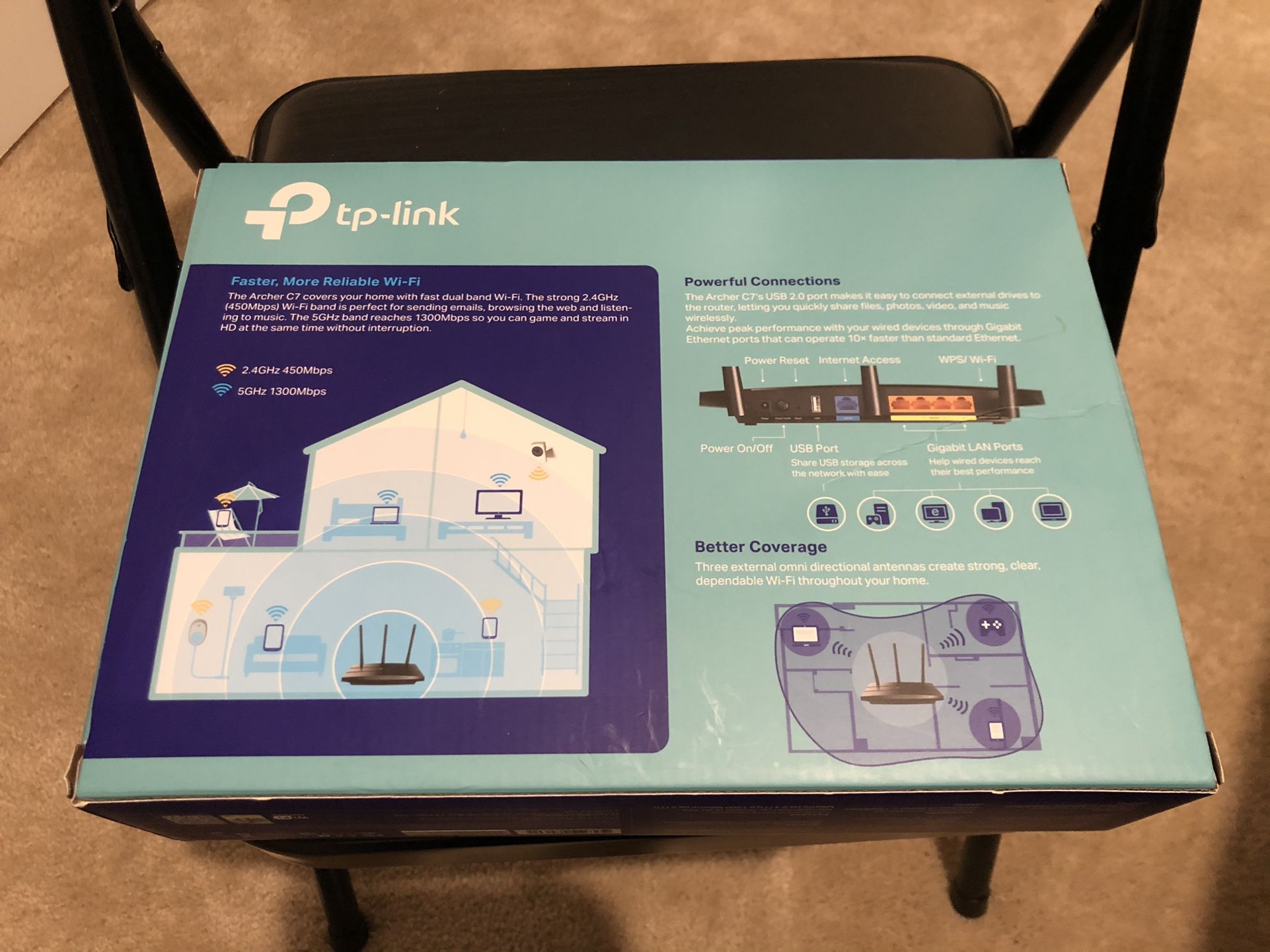 AC 1750 Wireless Dual Band Gigabit Router (Archer C7)