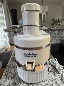 Jack LaLanne's Power Juicer CL-003AP Original Classic Juice Pulp Extractor Food