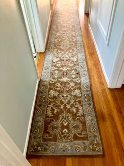 Wool hallway runner 28” x 18’ - $25 obo