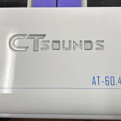 CT Sounds AT-60.4 Car Amplifier New