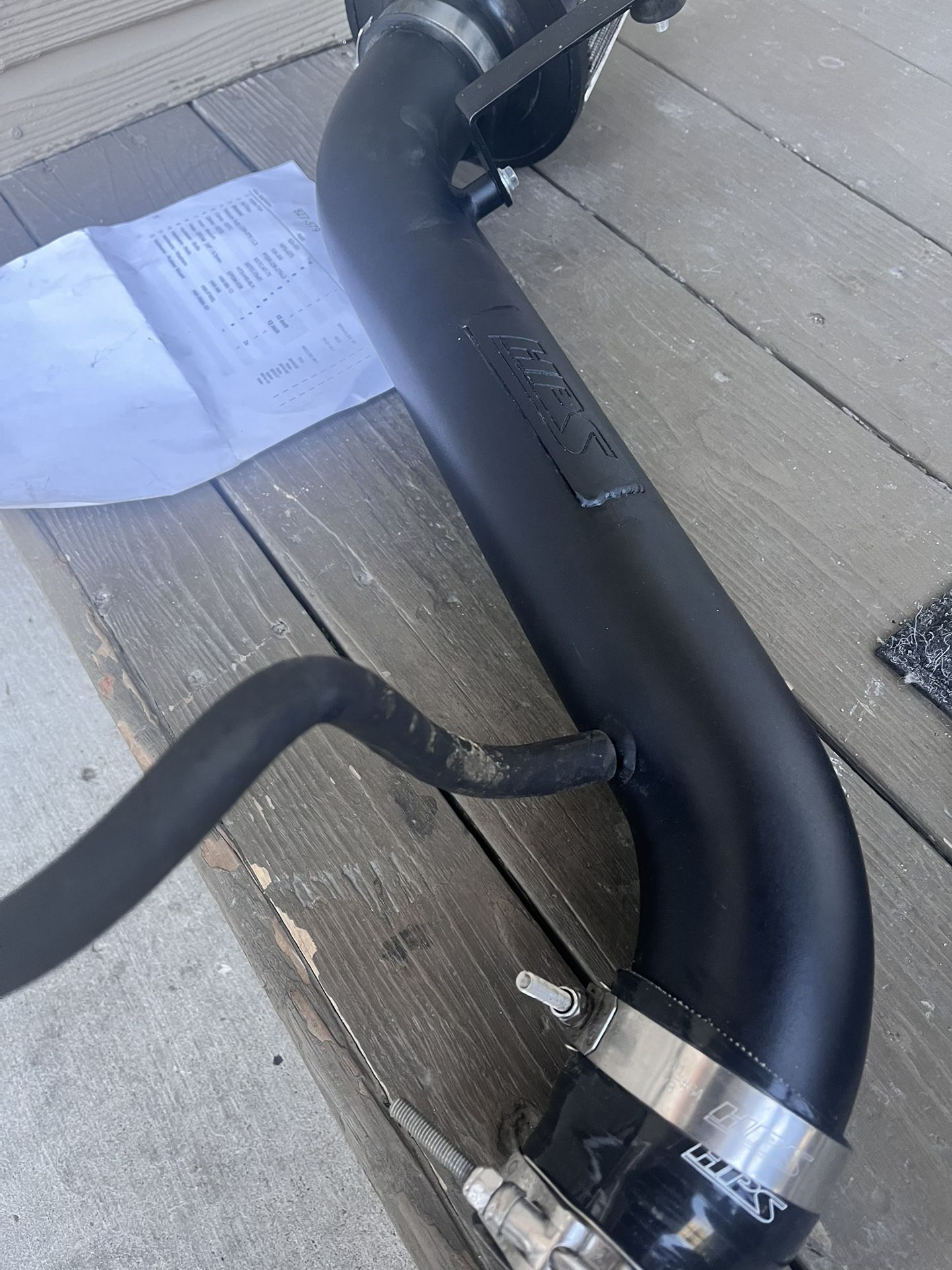 1(contact info removed) HPS Short Ram intake