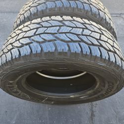 2. Tires. 255. 70. 18. Cooper 