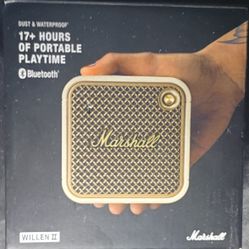 🔊 NEW Marshall Willen II Bluetooth Speaker – Cheap