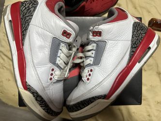 Jordan 3 Retro Fire Red – Size 5 – Used – OG Box