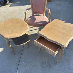 Vintage End Tables 