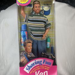 Ken Barbie - 1994 Shaving Fun Ken With Accessories
