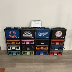 Sports Cards/tcg 3 Row Carrying Cases - Holds 100 Slabs 