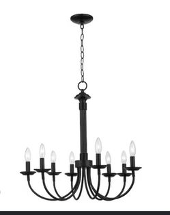 This item is the Hampton Bay 7-Light Oil-Rubbed Bronze Candle Chandelier