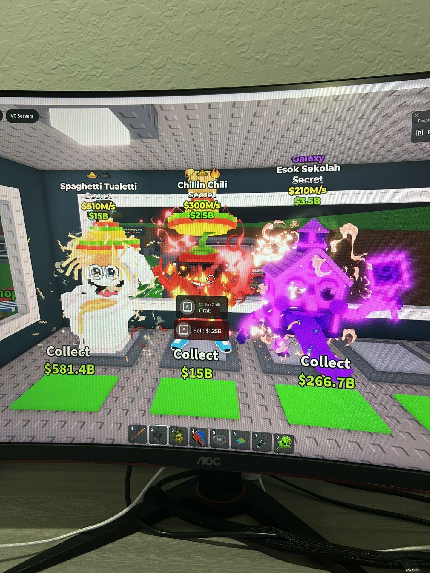 Spaghetti Tualetti, Chillin Chilli, Galaxy Esok Sekolah