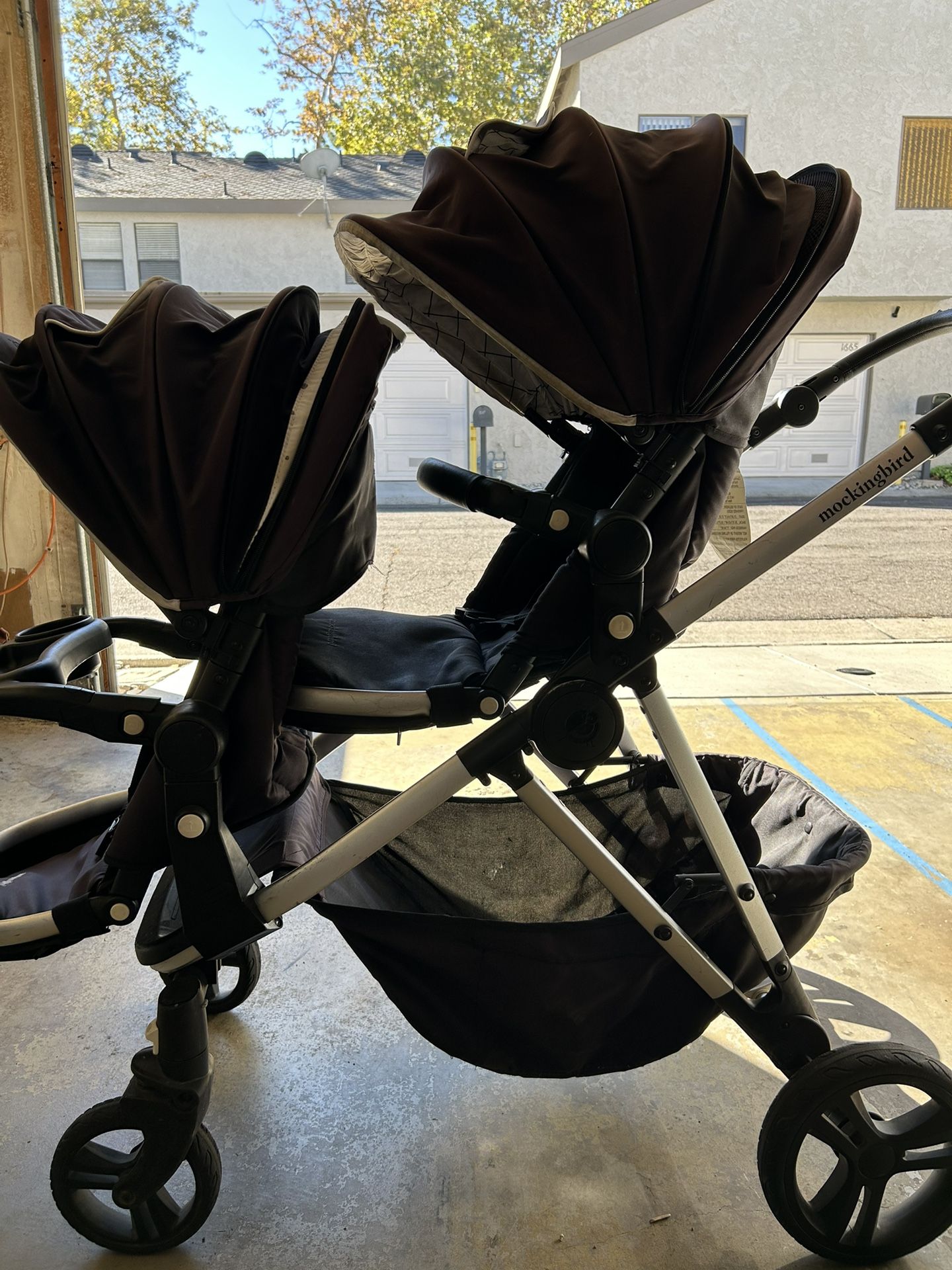 Mockingbird Double Stroller