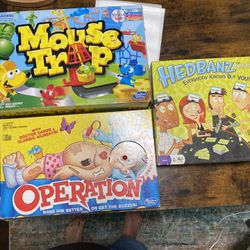 3 Games $5.00 Each
