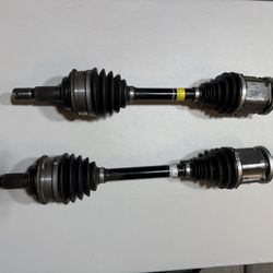 2025 TOYOTA  TUNDRA FRONT CV AXLE OEM LEFT & RIGHT SET NEW  DEALER TAKE-OFF
