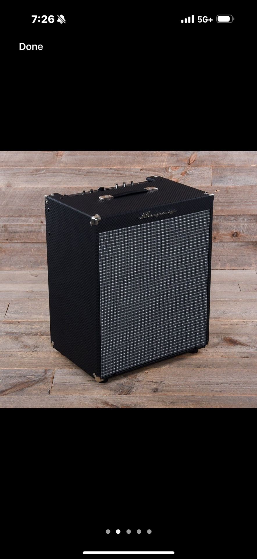 Ampeg Bass Amplifier