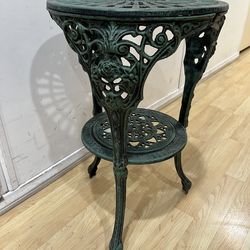Cast Iron Flower Table