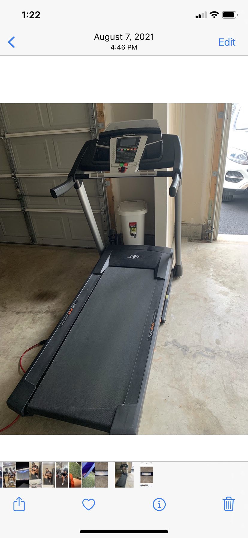 Nordic Track Treadmill *Need Gone By This Weekend 