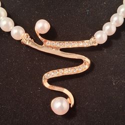 LUXURY ELEGANT DROP NECKLACE AND EARRING