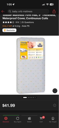 Crib mattress