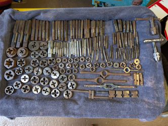 Large Lot of Tap and Die Set