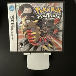 Nintendo Ds Pokémon Platinum Version CIB Complete 