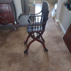 Antique High Chair