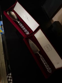 Mikasa silver plate cake server