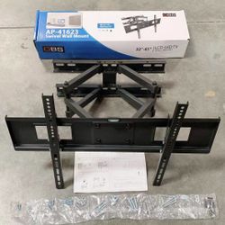 New In Box 32 To 65 Inch Swivel Full Motion TV Television Wall Mount Bracket With Hardware Stand?
