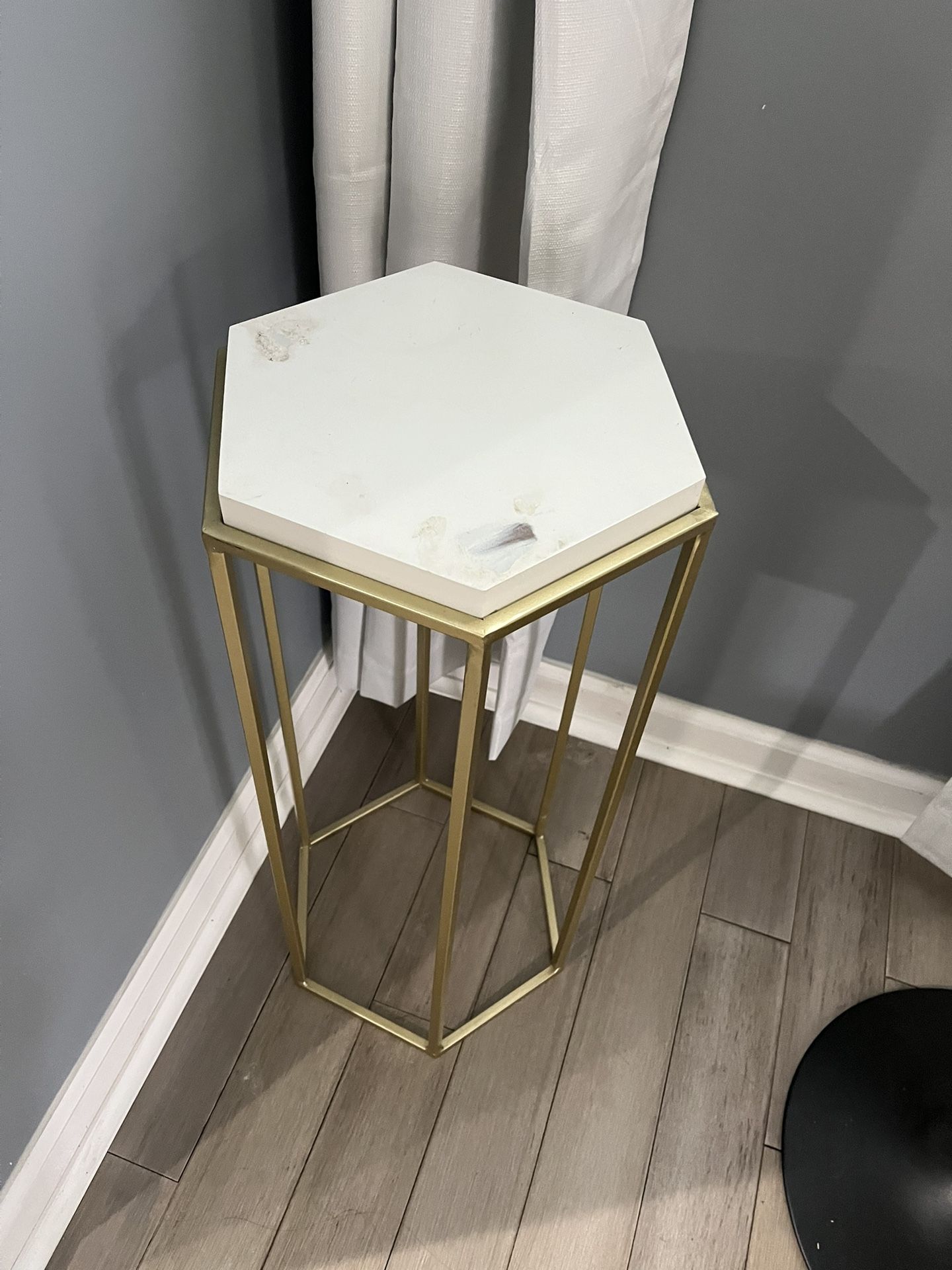 White Gold Stool