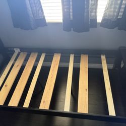 Black Metal Bed Frame 