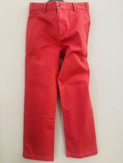 Vineyard Vines Boys’ Chino Pants – Size 14 – Bright Coral
