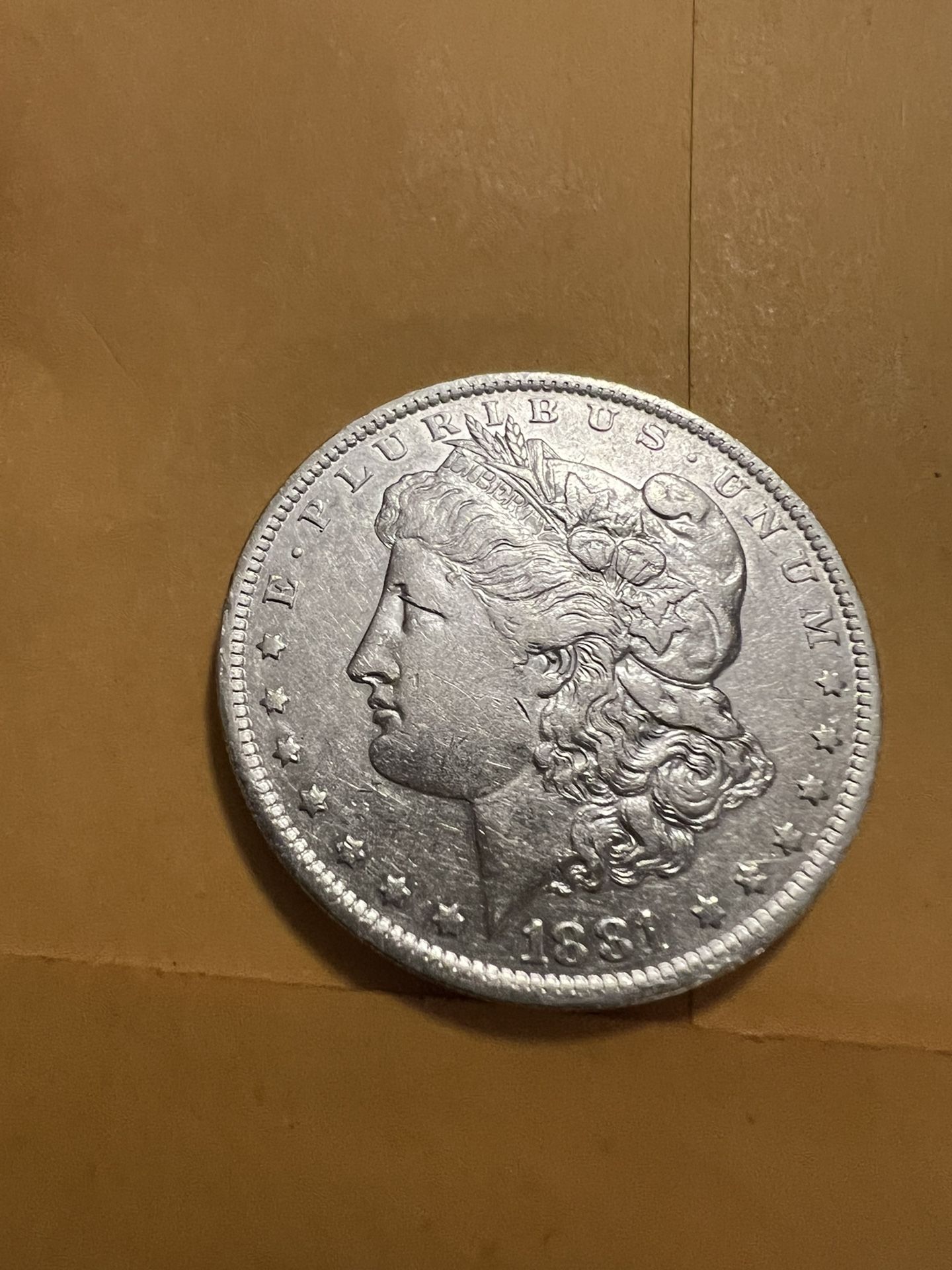 1881o Morgan Silver Dollar