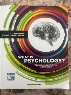 Psychology Book For College 4th Edition 