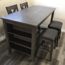Counter Height Dining Table Set