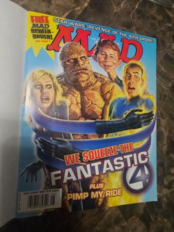 MAD Magazine #456 August 2005 Fantastic Four